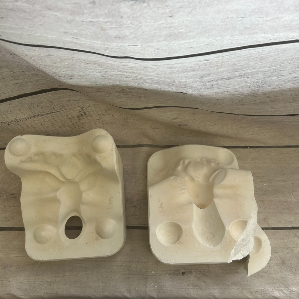 Holland Ceramic Casting Mold Deer Head #H-1064