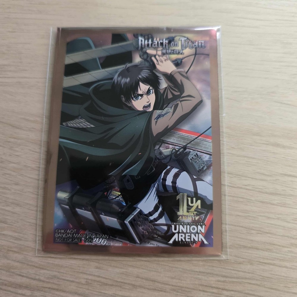 Union Arena Action Point Sleeves x3 Top 4 Prize