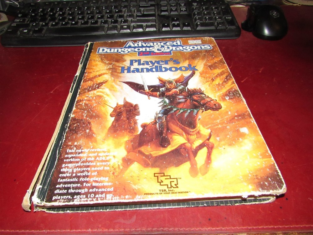 TSR AD&D: Player's Handbook - 2nd Edition: PHB