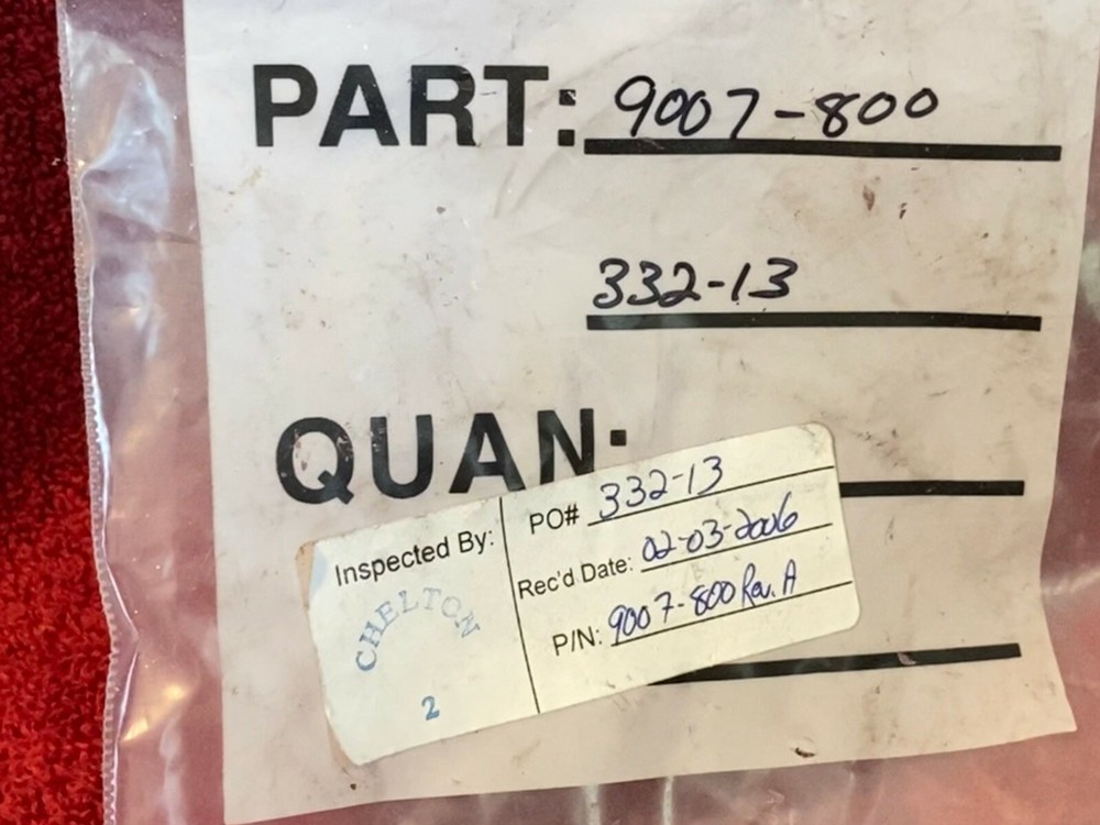 AIRCRAFT BRUSHLESS ROLL TEST CABLE P/N 9007-800