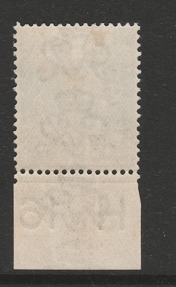 Great Britain 1912-24 10d Control H 16 imperf SG 394 Mint.