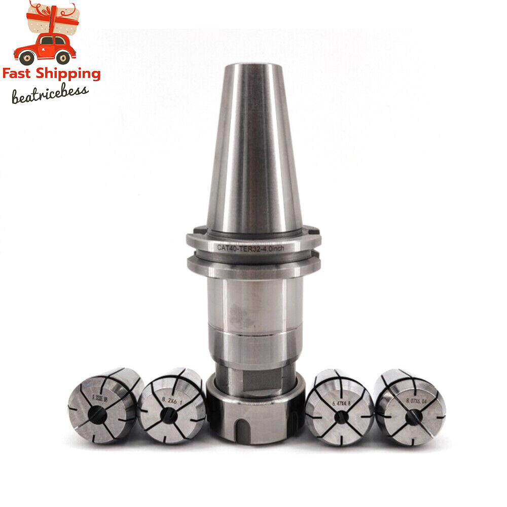 ER32 Precision Collet Chuck Floating Tap Tapping Holder Assembly For CNC CAT40