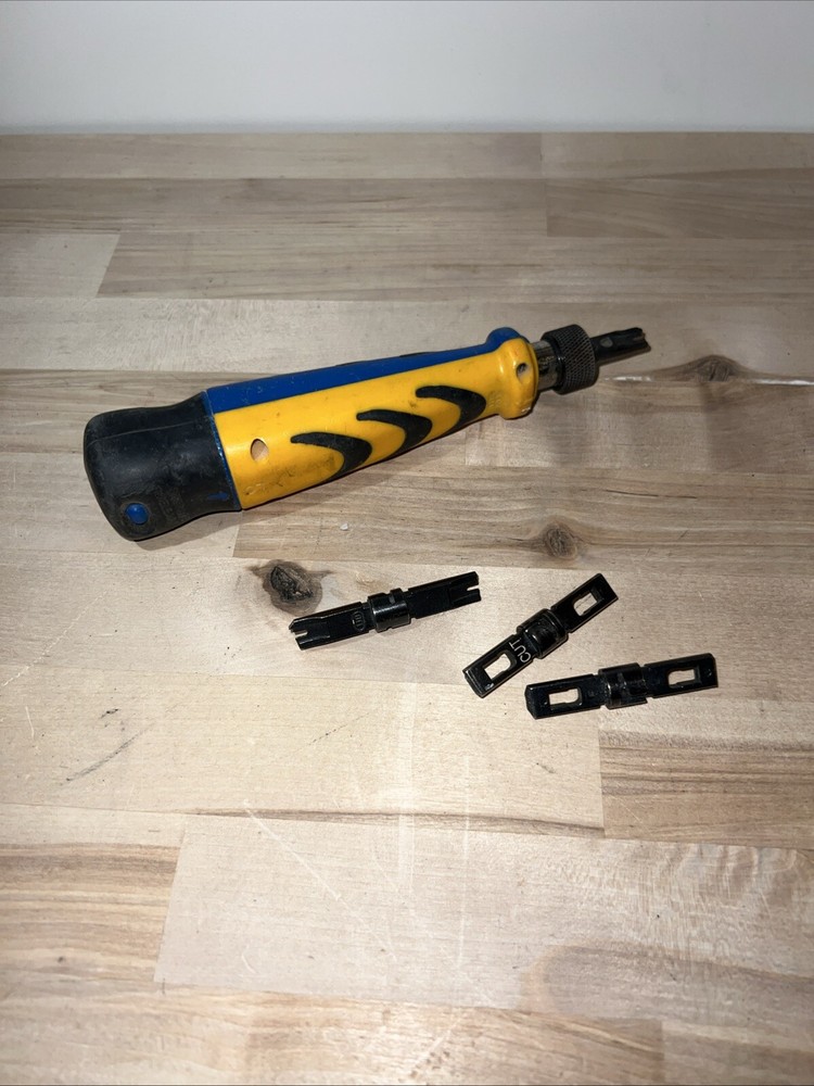 Impact punch down tool 110 blade network wire punch down cable cat5e cat6 RJ