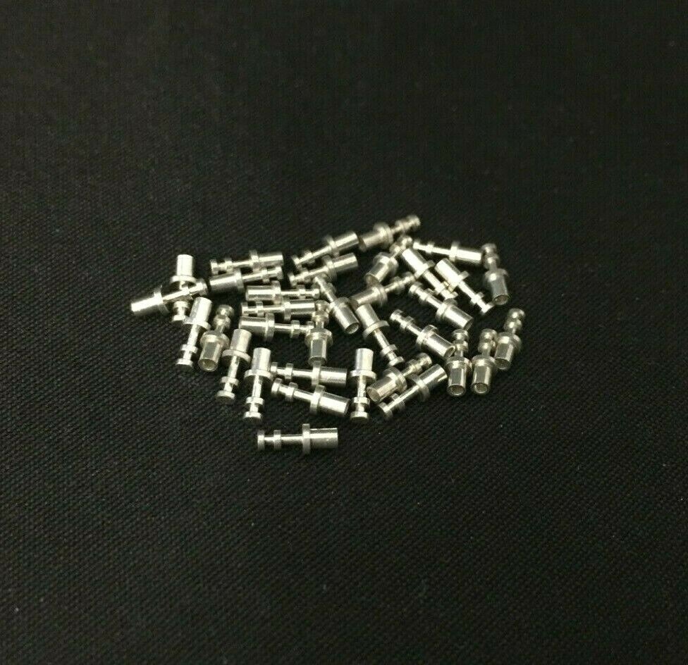 (25x) .062 Double Turret Terminals - Keystone 1593-2 - NOS!