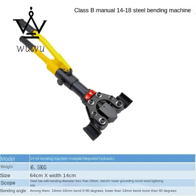 Small Electro-hydraulic Steel Bar Bending Machine Portable Split Bending Machine