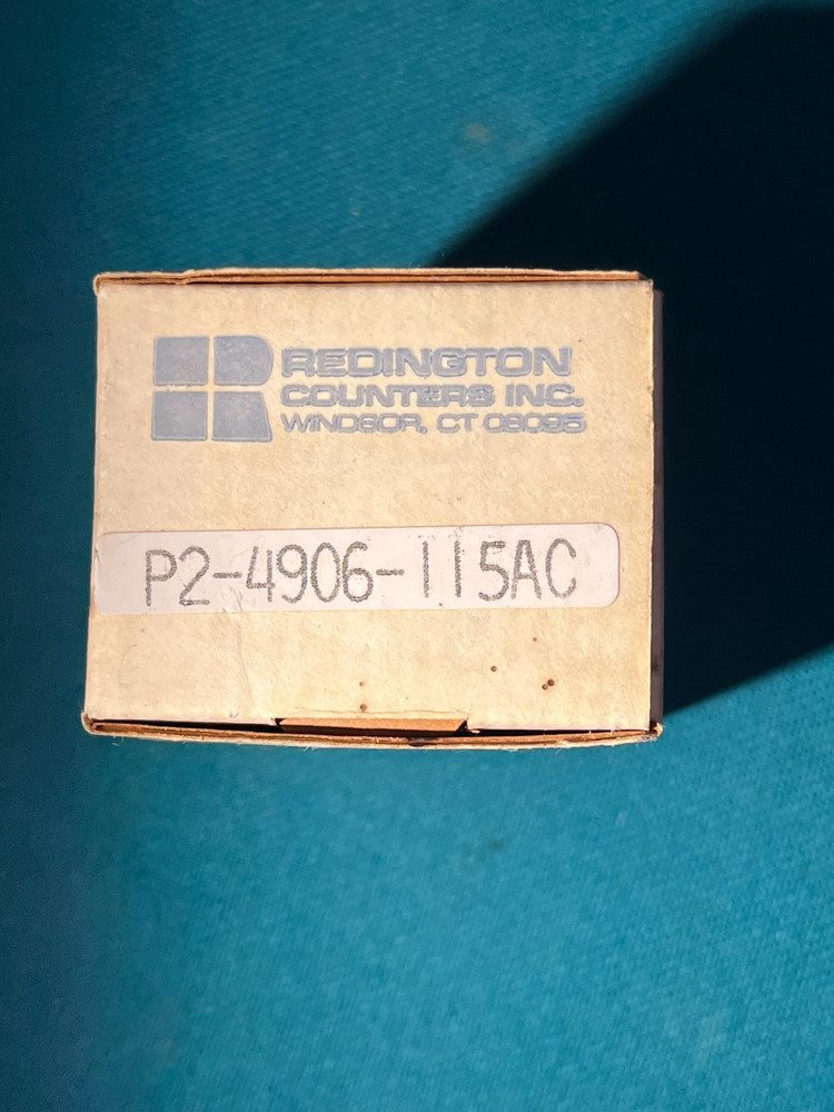 Electromechanical Counter, 6-Digit, 115VAC, panel reset