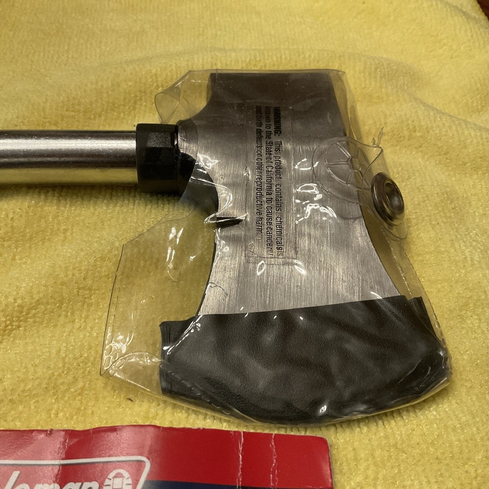 Durable Camping Axe with Tent Stake Puller and Secure Grip - 13” Heavy-Duty Tool