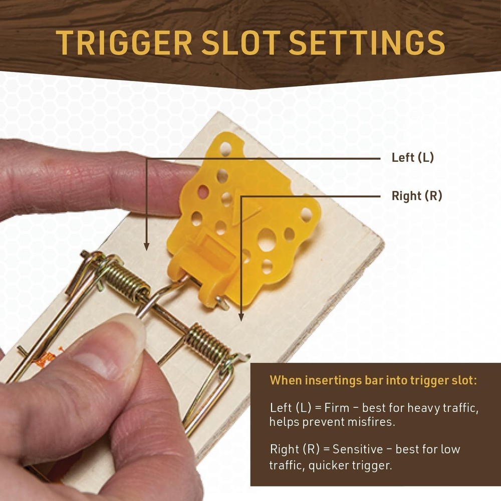 Professional-Strength Rat Trap with Expanded Trigger – Safe for Indoor Use