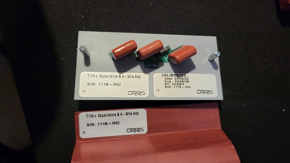 Arris T1/H+ Capacitance & 4 - Wire Adp