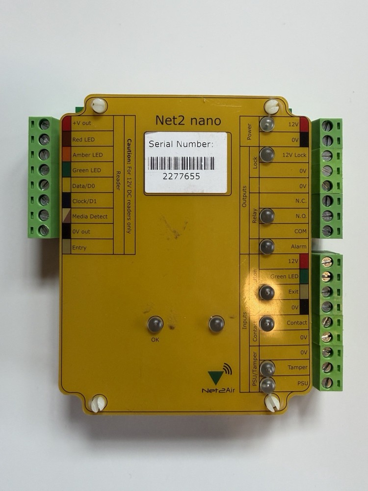 Paxton Net2 nano Wireless Access Control Unit Board, Used Tested