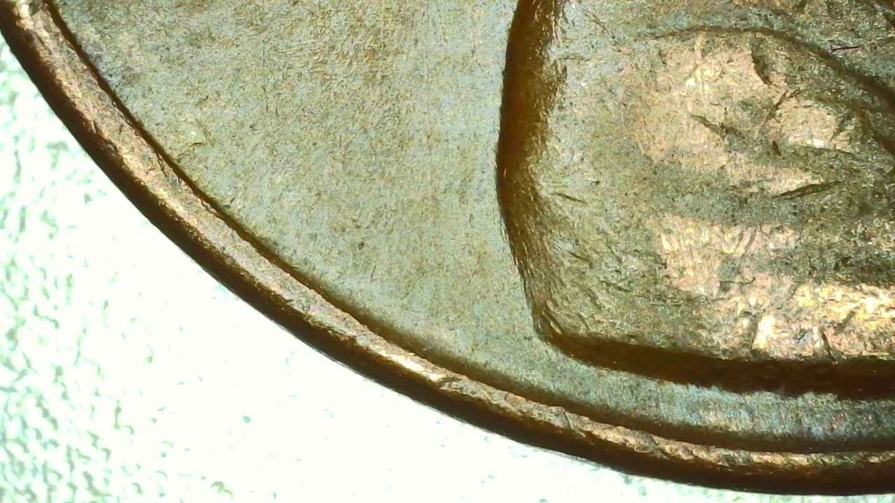 1969 D Lincoln Cent Multiple Errors: Struck thru, Tilted Collar, Dblg Columns +