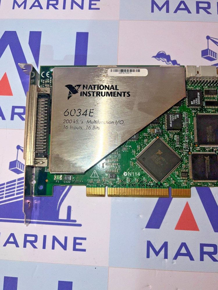 National instruments PCI-6034E NISAQ Card, 16 bit Analog input, Multifunction