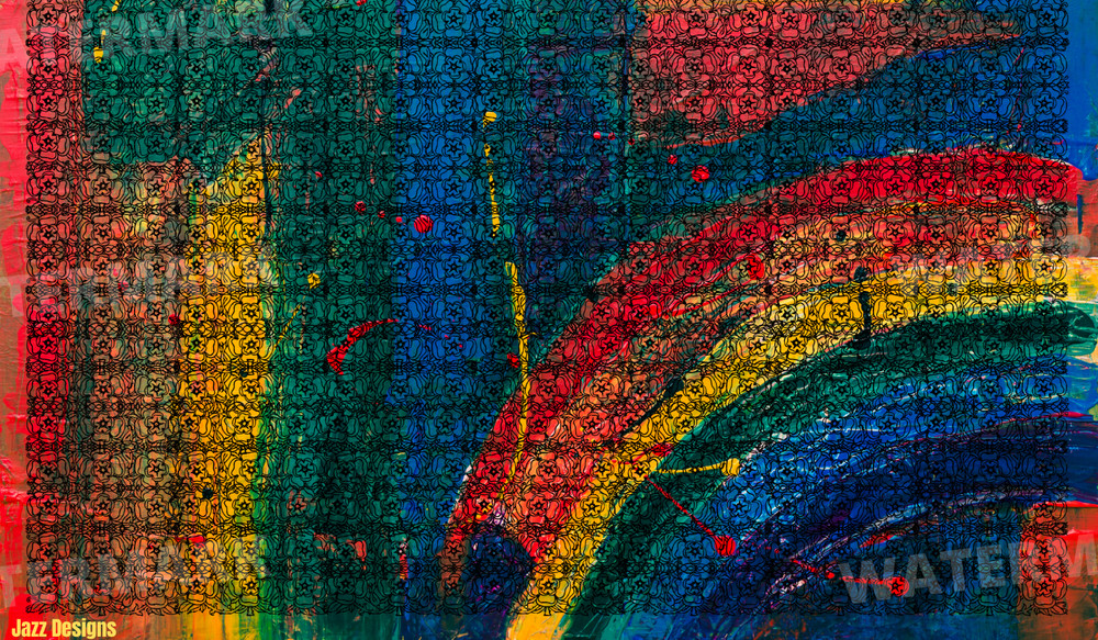 Rainbow Mark Playmat