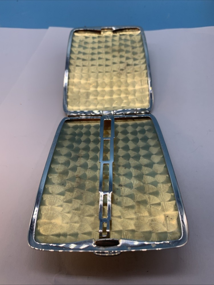 Vintage Sterling Silver Cigarette Case