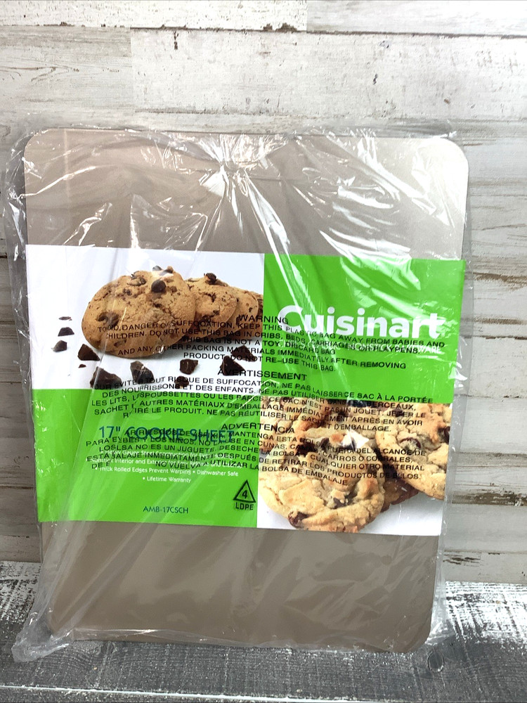 Cuisinart 17” Cookie Sheet Chef's Classic Nonstick Bakeware Cookie Sheet