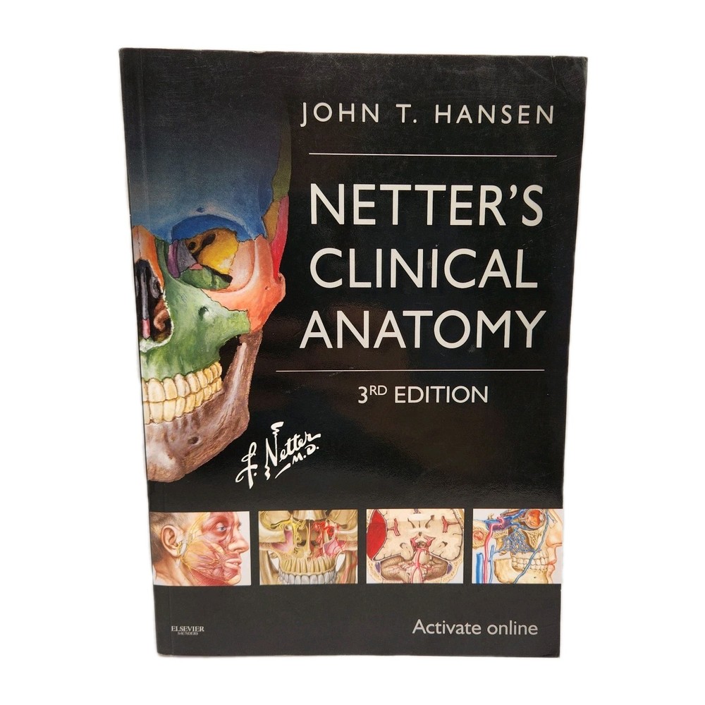 Netter's Clinical Anatomy 3rd Edition with Online Access Basic Science Book