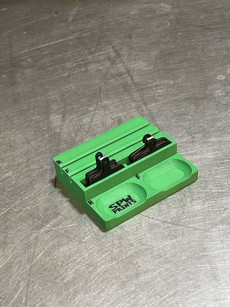 Disk Brake Pad Organiser, Bicycle Tools, SPW Prints UK