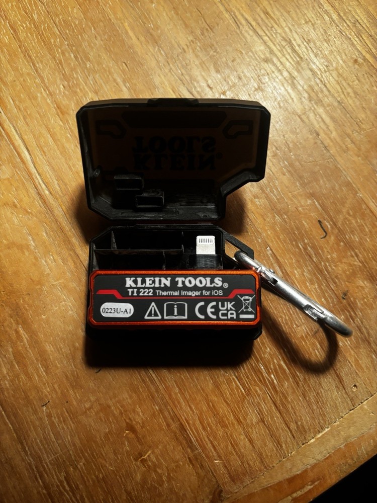 Klein Tools TI222 Thermal Imager Compatible ONLY with iOS Devices