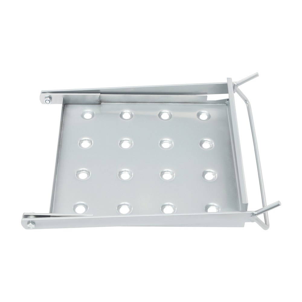Ladder Platform Accessory Heavy Duty Work Stand System Accessories Holds Silver