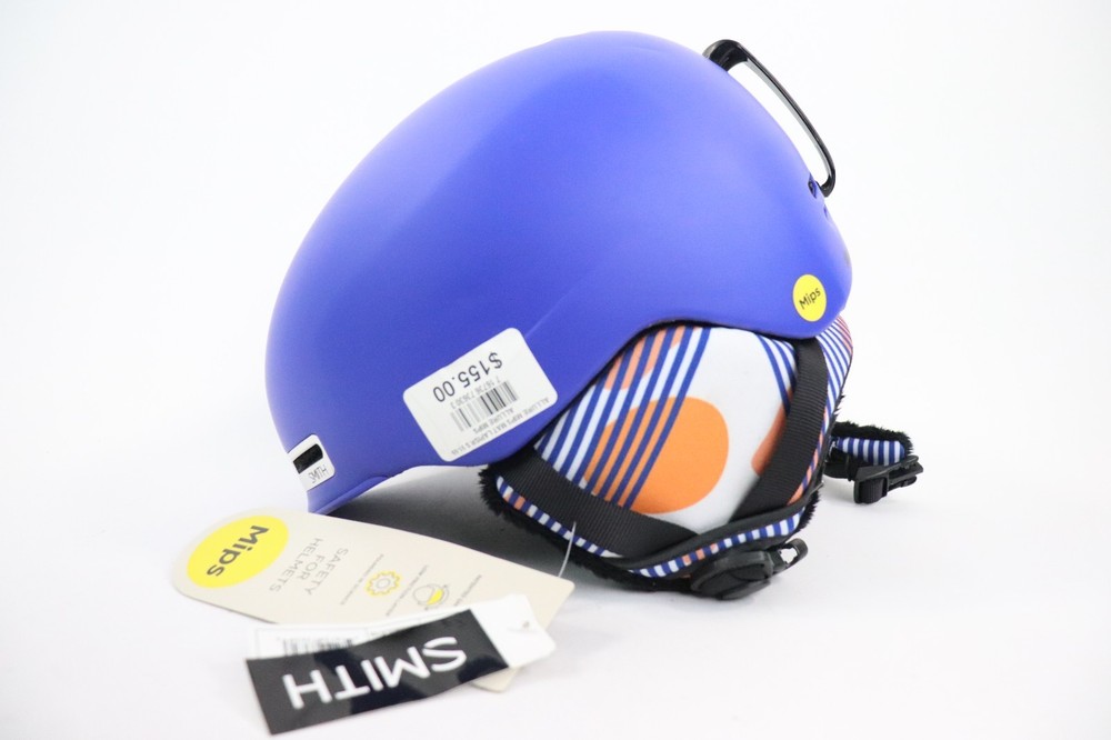 SMITH Allure MIPS Womens Small, Matte Lapis Risoprint Missing Part READ
