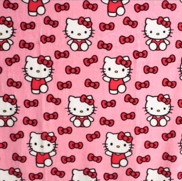 Hello Kitty Bows & Sunny Throw