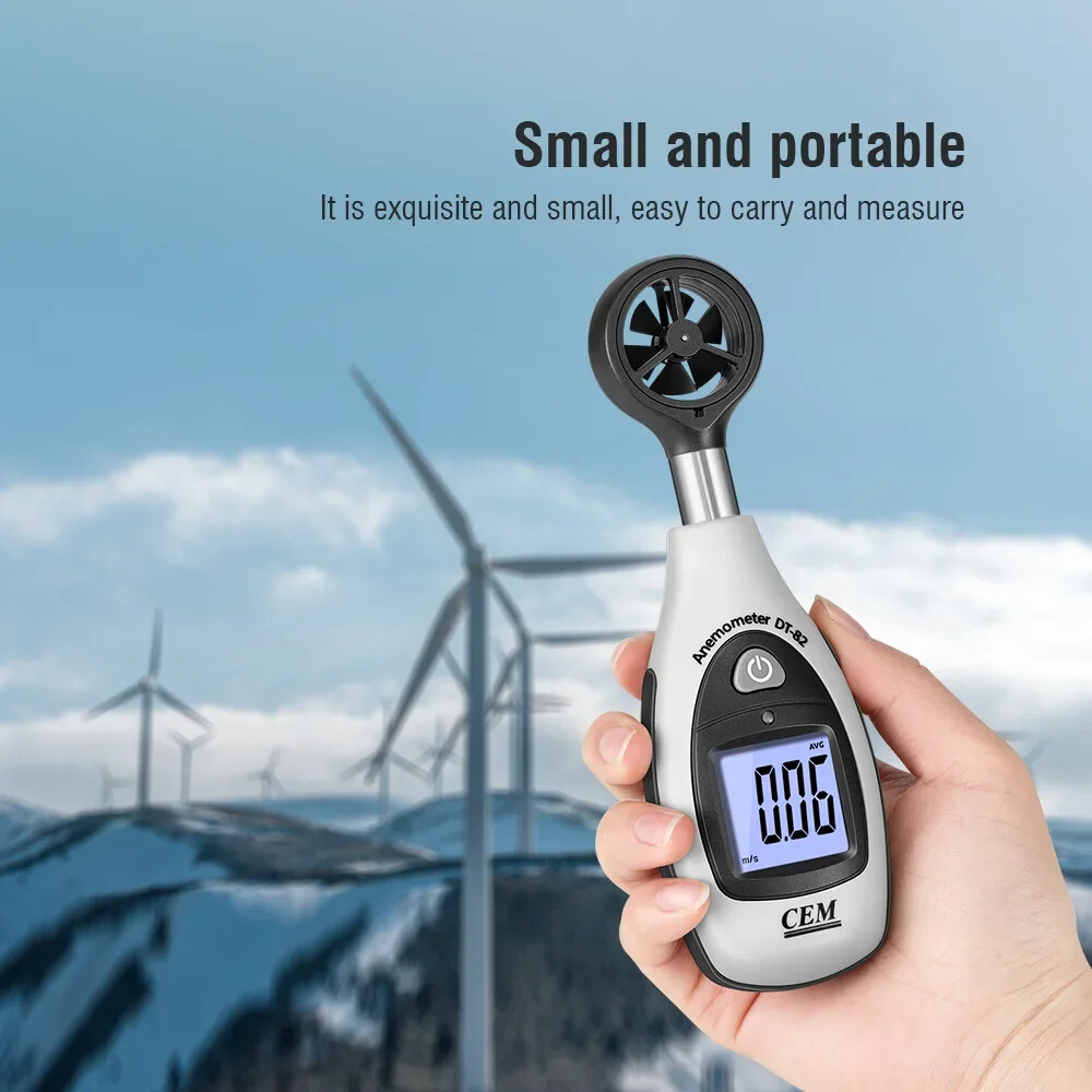 DT-82 5 Units Digital VAN Mini Anemometer Direction Wind Speed Meter Sensor