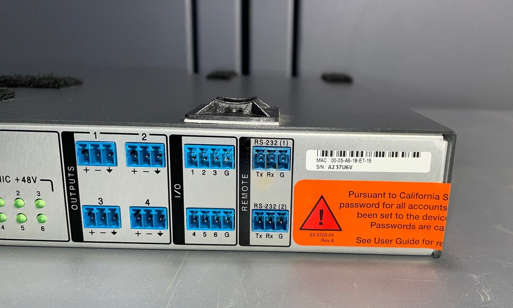 Extron DMP 64 ProDSP Digital Matrix Processor