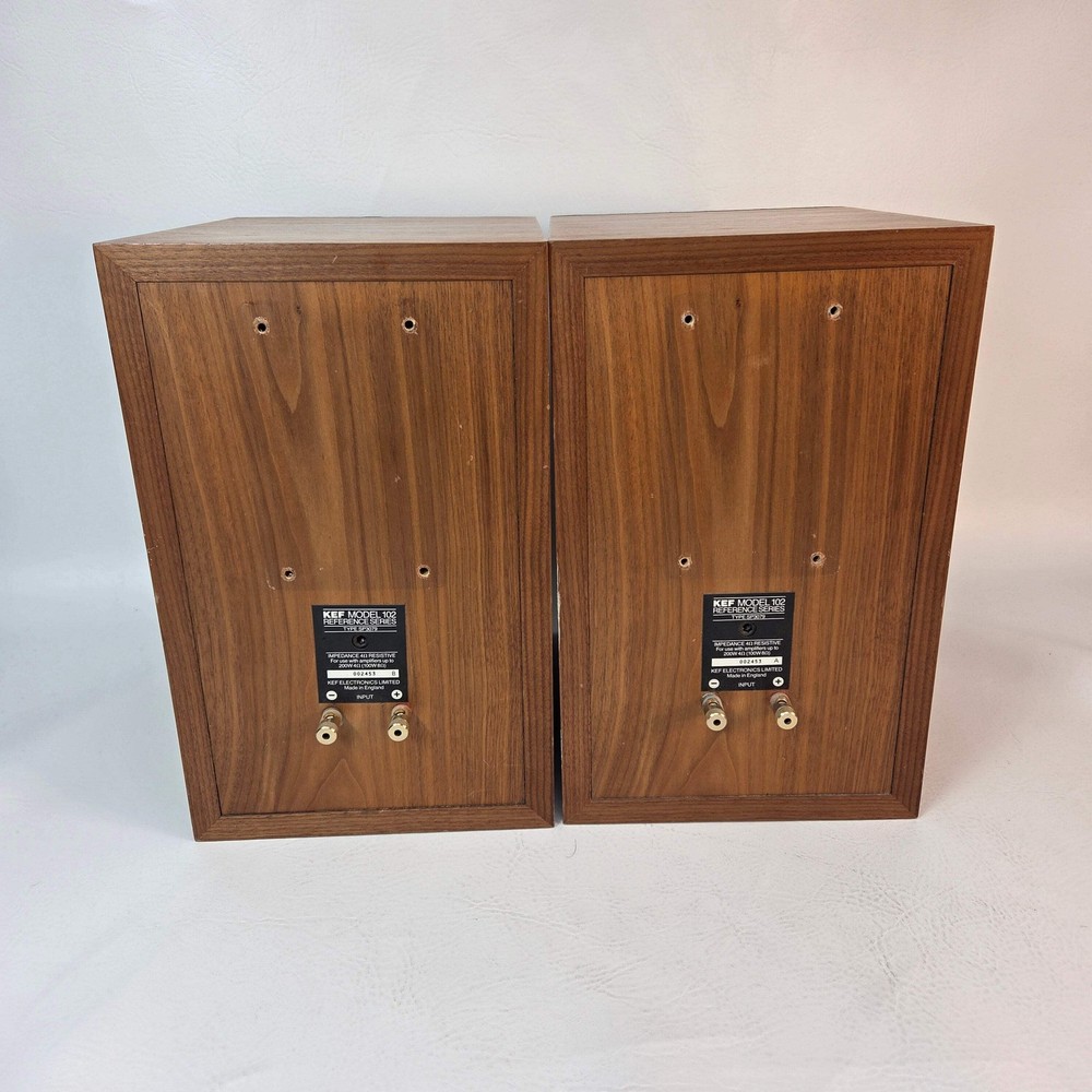 KEF Reference Series Model 102 Speakers Matched Pair Type SP3079