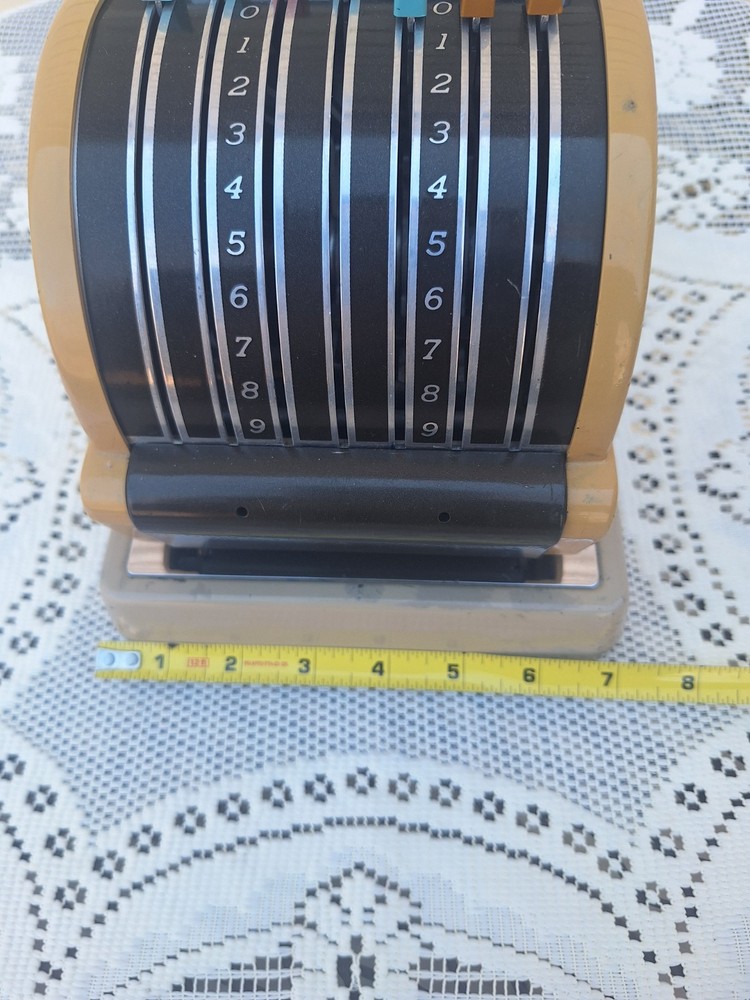 Vintage Check Protector (Check Writer) — Fully Functional