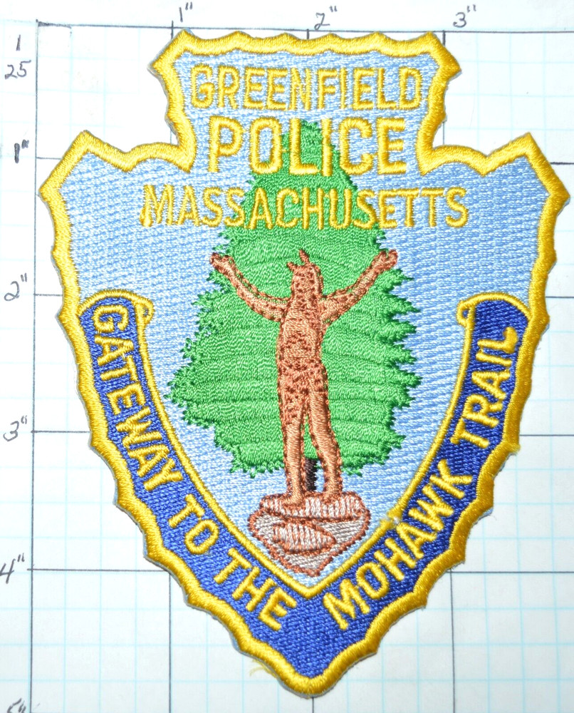 MASSACHUSETTS, GREENFIELD POLICE DEPT PATCH