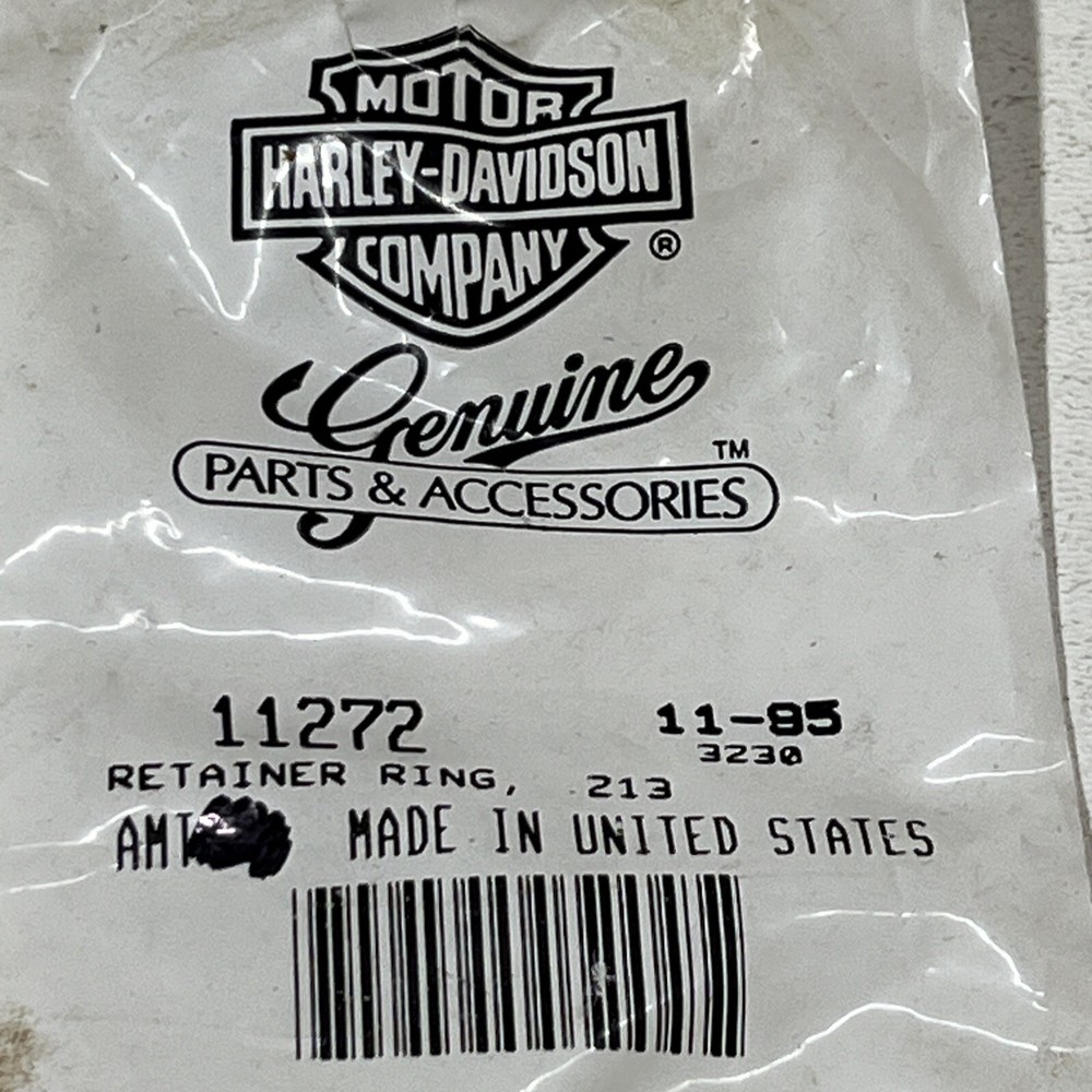 1 HARLEY-DAVIDSON OEM 11272 .213 RETAINING RING Robison HD AMF