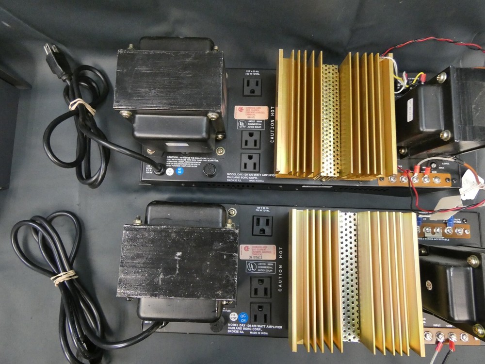 RAULAND MCZ300 Intercom/PA System - Control Unit, Casette Deck, Clock, 2 Amps