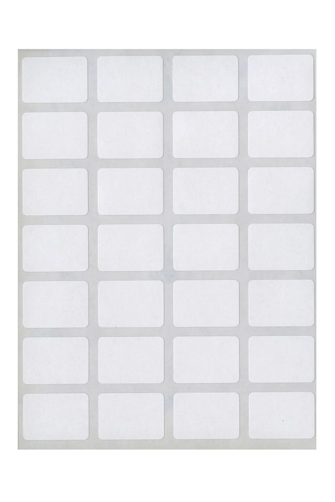 MACO White Rectangular Multi-Purpose Labels, 5/8 x 7/8 Inches, MS-1014
