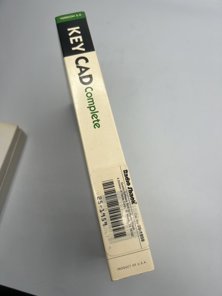 Vintage Key CAD Complete Version 6.0 Softkey Design Software IBM PC 90s