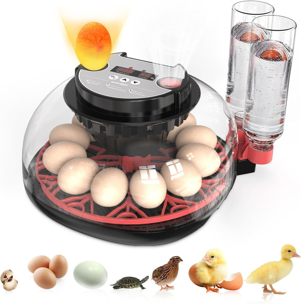 Incubators for Hatching Eggs Automatic Egg Incubator with Temperature Control Hu