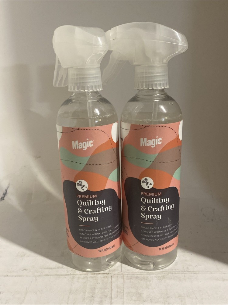 2x Magic Premium Quilting & Crafting Trigger Spray-16oz
