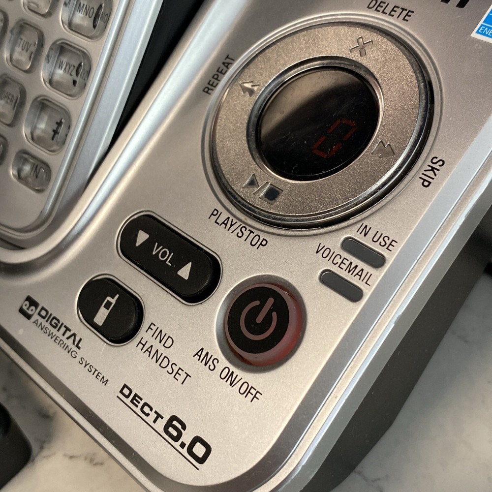 Vtech CS6229 DECT 6.0 Digital Cordless Answering System Handset Untested