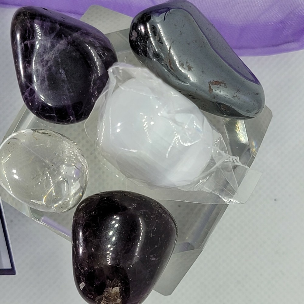 Sleep Well Crystals And Guide Gift Bagged.