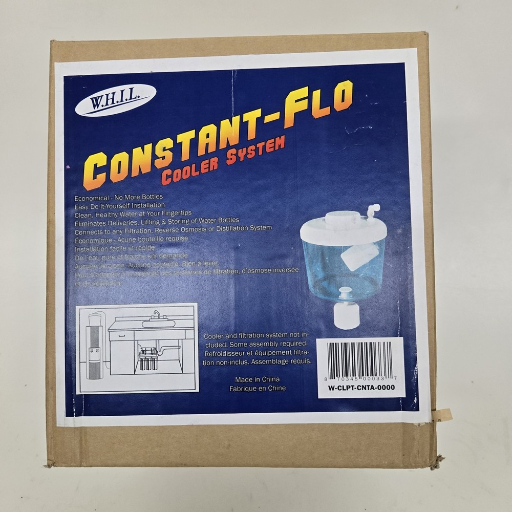 Water Cooler Constant Fill System With Filter Water Or RO System.