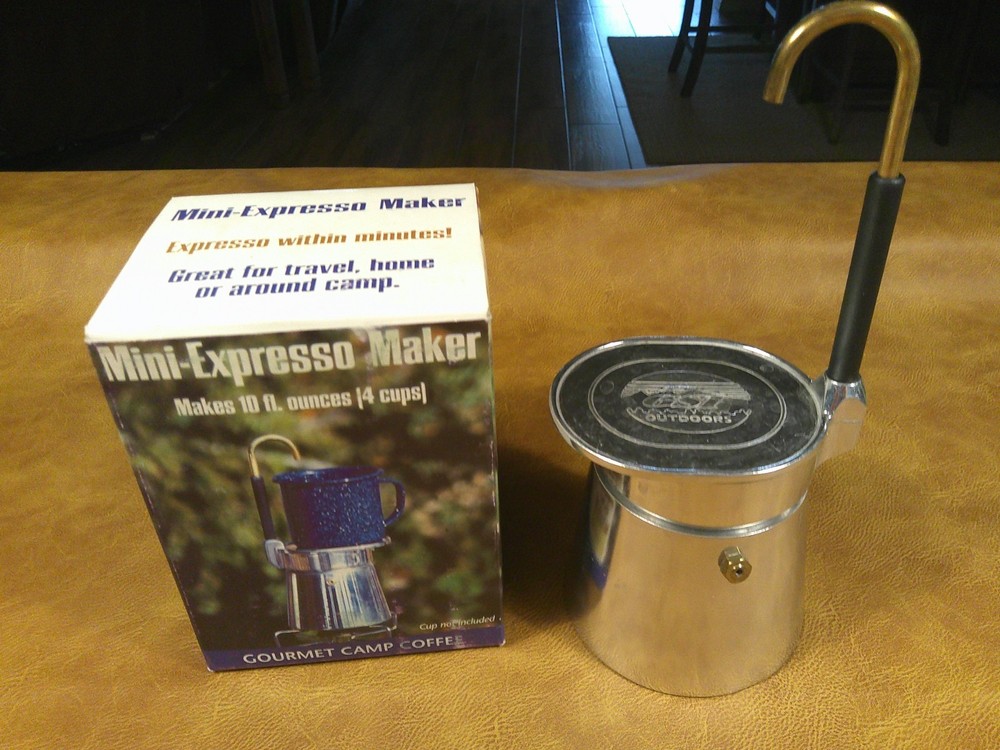 MINI-EXPRESSO GOURMET CAMP COFFEE MAKER