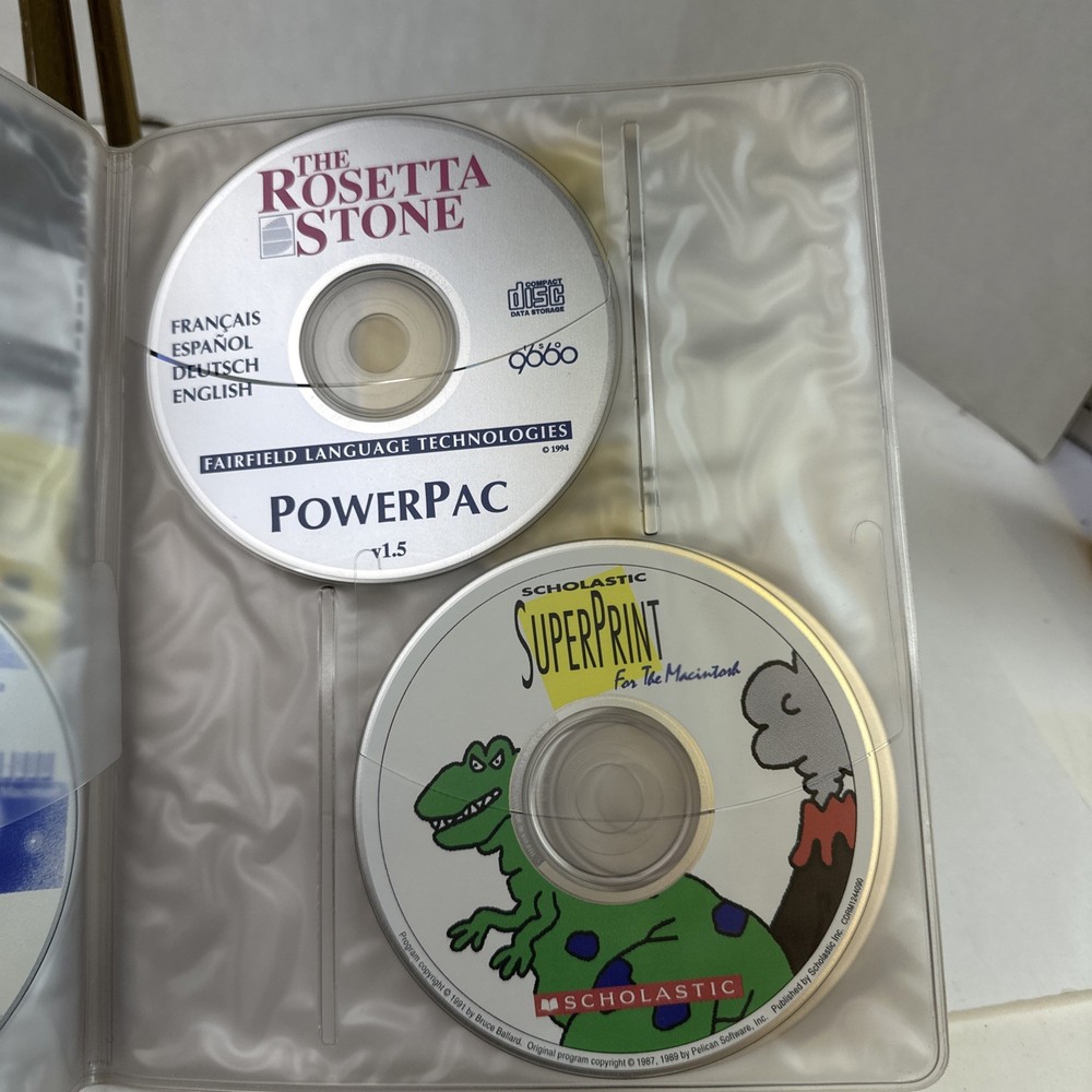 Vintage Apple Education Series Educator Advantage CD Software Toolkit