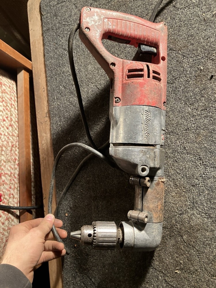 Milwaukee Corded Power Drill with Keyed Chuck
