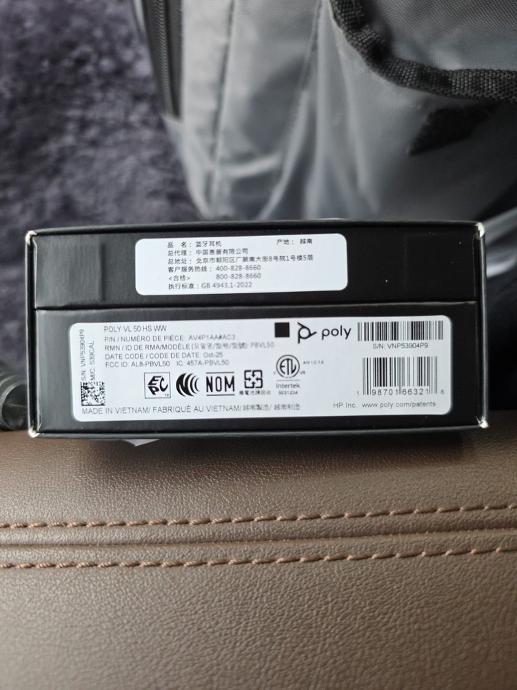 Headset Premium Bluetooth Poly Voyager Legend 50 Black