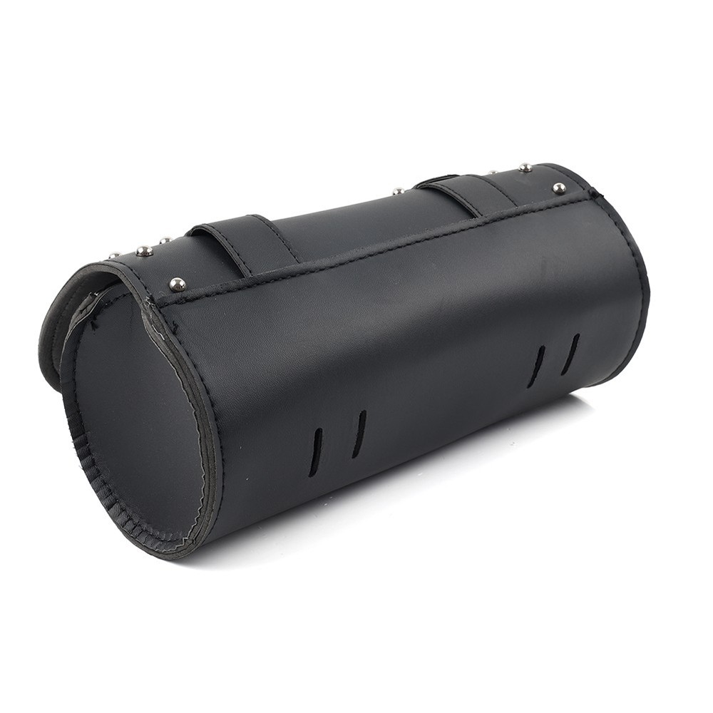 Black Motorcycle Fork Tool Bag Handlebar Bag Storage Saddle Bags