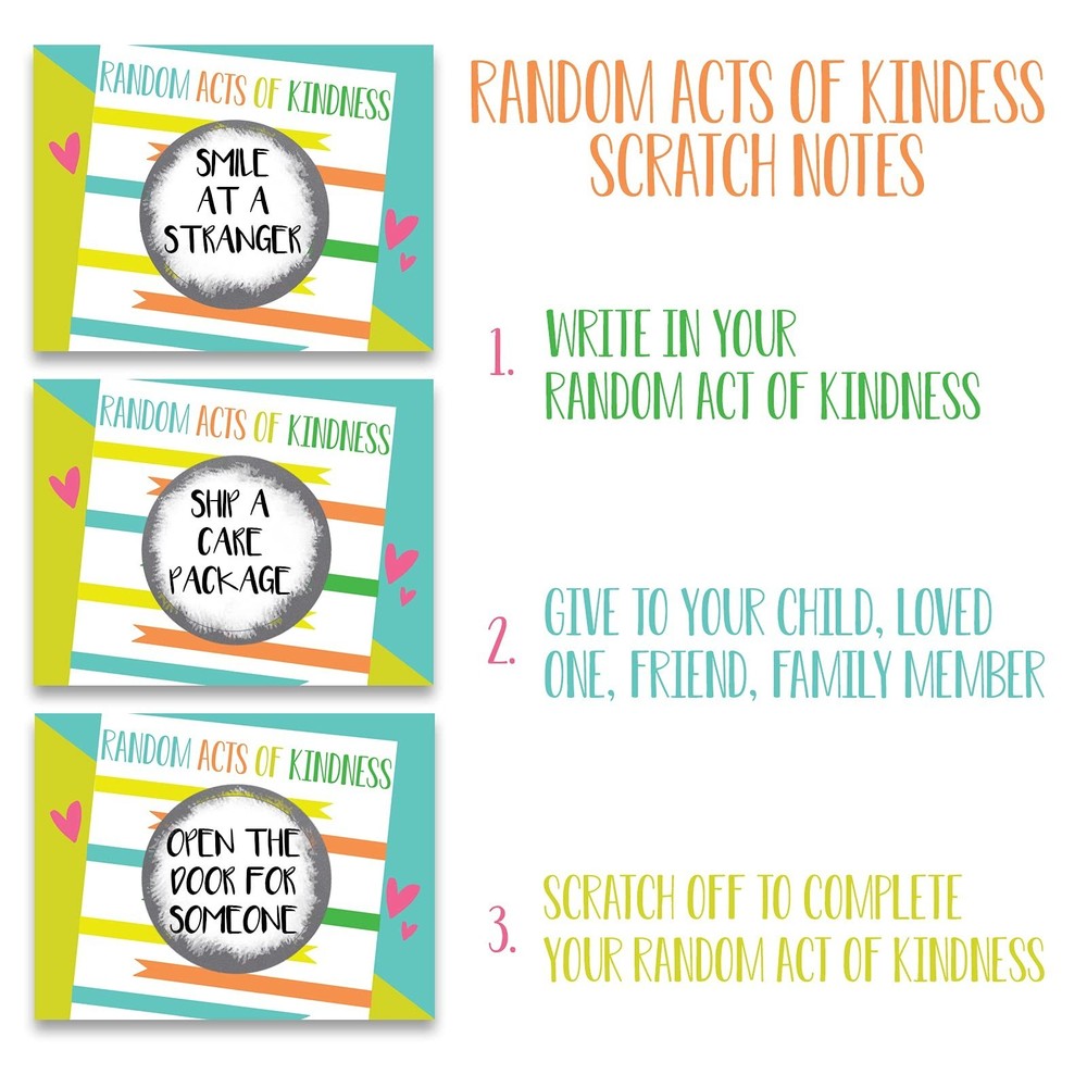 Make Your Own DIY Scratch Off ScratchNotes 20 Pack 3x4 Note Cards & Stickers ...