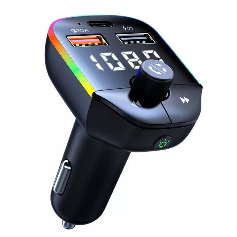 CS8 Bluetooth 5.3 Wireless Car Kit Bluetooth Receiver Audio Adapter 3.0 & Type-C