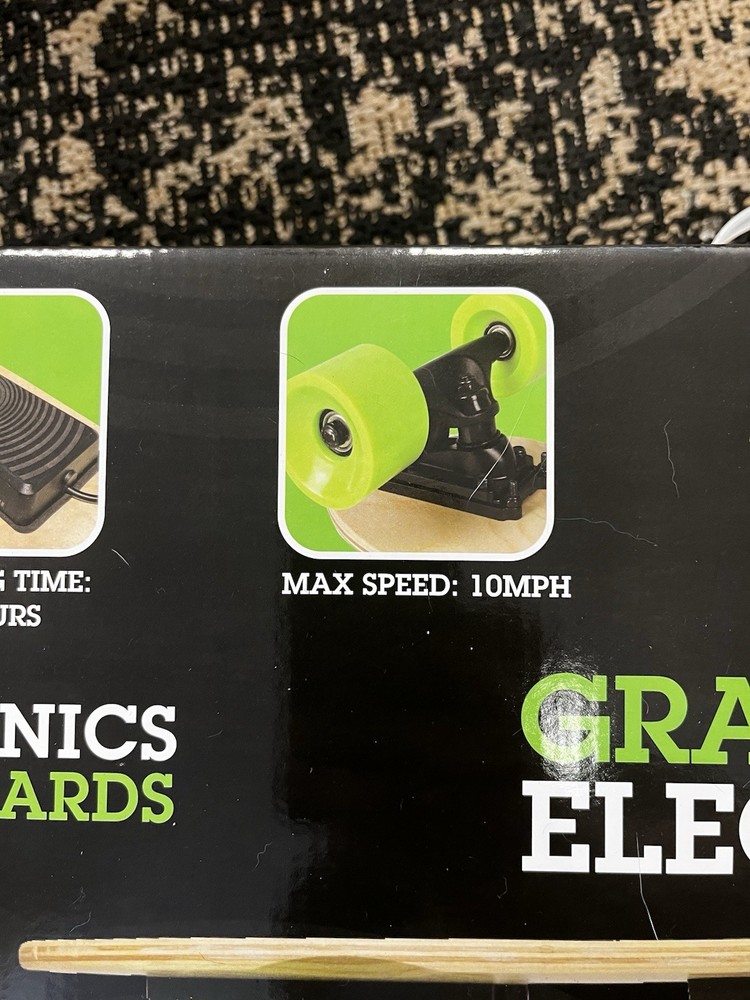 Gravity Control Kryptonics 28" Electric Cruiser Needs Battery Replacement