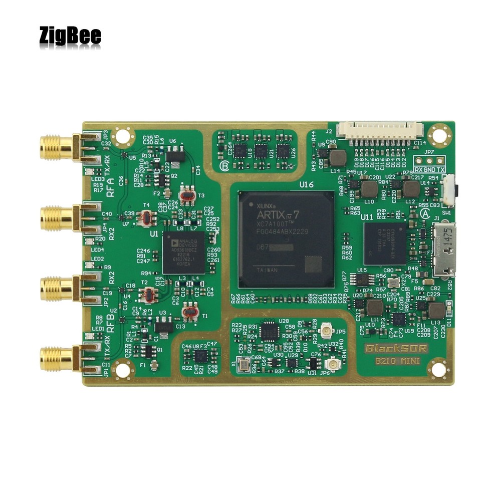 B210 AD9361 Software Defined Radio Development Motherboard for HackRF PlutoSDR