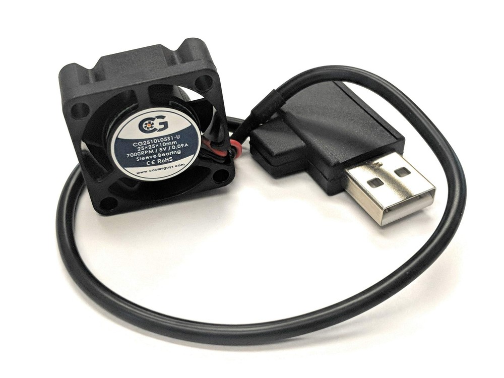 25mm 25x25x10 Usb Fan