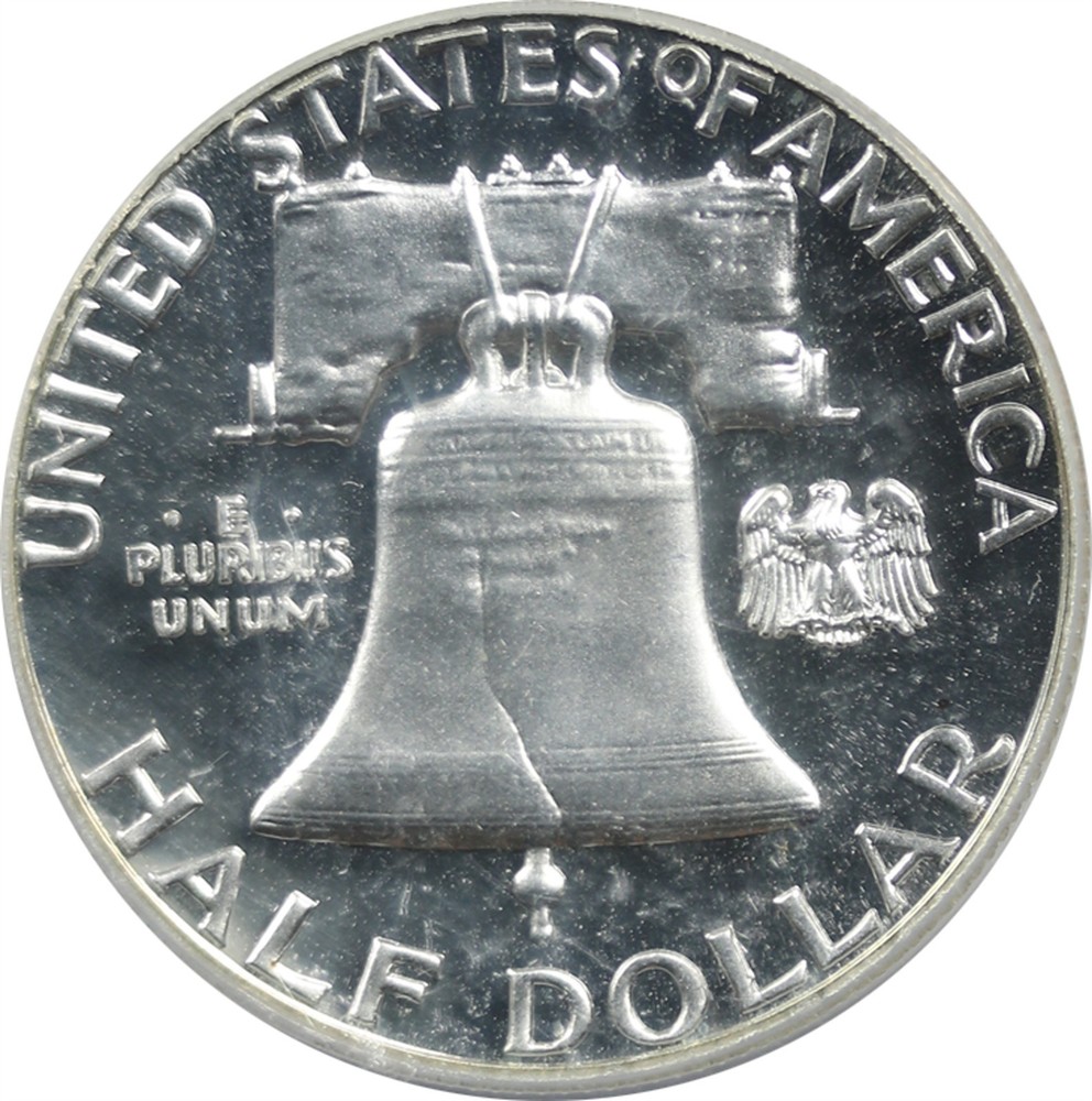 1962 50C PCGS Proof PR 65 Franklin Half Dollar